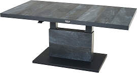 Talina Lift-Tisch 160cm x 90cm, wood-grey Gestell