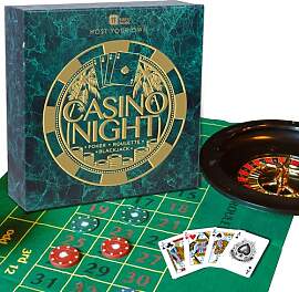 Talking Tables Casino Night Game Kit - Play Poker, 
