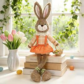 Talleros Osterdeko Hase Figuren, Handgemachte