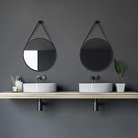 Talos Black Style rund Ø 50 cm – Runder