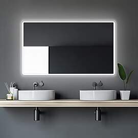 Talos Moon Badspiegel mit Beleuchtung 120x70 cm -