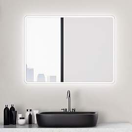 Talos Moon Badspiegel mit Beleuchtung 80x60 cm -