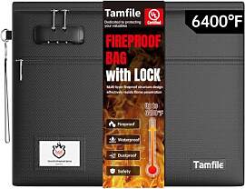 Tamfile 6400°F Feuerfeste Dokumententasche, 38x30 