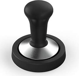 Tamping-Set, Tamper 58 mm, Edelstahl, mit