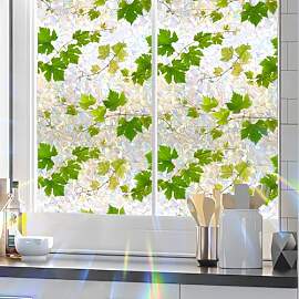 Tanlaby Fensterfolie Selbstklebend Statische