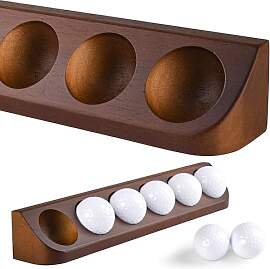 Tapeera 2er-Pack Golfball Vitrine Wandhalterung