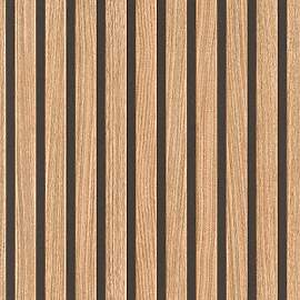 Tapete 278408 - Braune Papiertapete mit