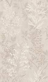 Tapete 285000 - Helle Papiertapete mit kleinen