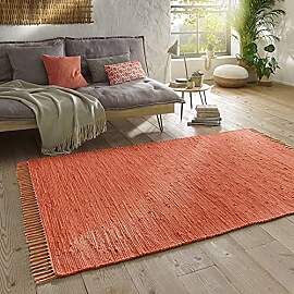Taracarpet Handwebteppich Läufer Fleckerl Teppich 