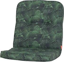 TARENT Sesselauflage 100cm Dessin Palme grün,