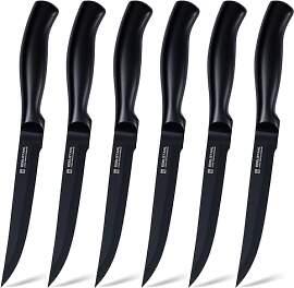 targzier Steakmesser Set 6-teilig, Edelstahl