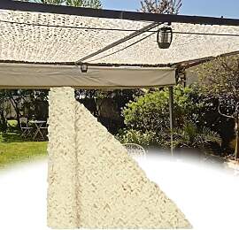 Tarnnetz Beige 2x5m Bulk Rolle Camo Netz Armee