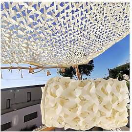 Tarnnetz Beige 3X5m 210D Oxford-Gewebe Tarnung Net 