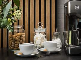 Tasse CREATABLE "Bistrot Weiss, Kaffeetasse