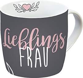 Tasse Lieblingsfrau 300ml Porzellan, 12745,