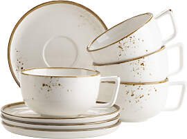 Tasse MÄSER "Kaffeetassen-Set Pinta, aus