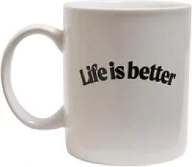 Tasse Mister Tee Life Is Better