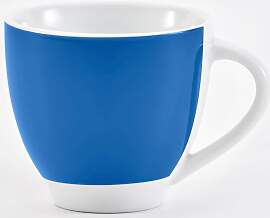 Tasse VAN WELL "Vario", blau (blau,