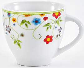 Tasse VAN WELL "Vario", bunt, B:24,5cm