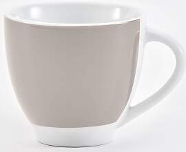 Tasse VAN WELL "Vario", grau (taupe,
