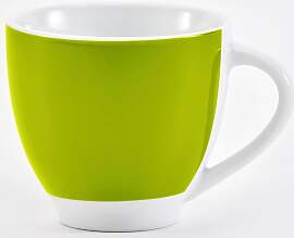 Tasse VAN WELL "Vario", grün (grün,