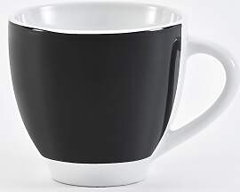 Tasse VAN WELL "Vario", schwarz-weiß