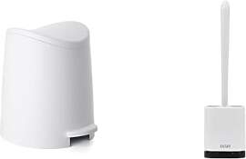 TATAY Standard-Badeabfalleimer mit Pedal, 3 l