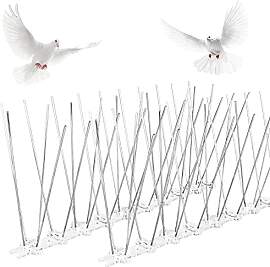 Taubenabwehr Spikes, Edelstahl Vogelabwehr Spikes, 