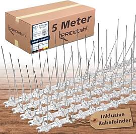 Taubenabwehr Vogelabwehr 5 Meter 2 - reihig