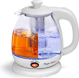 Taylor Swoden Wasserkocher Glas 1 Liter, 2200 W,