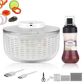 TBRFP Elektrische Salatschleuder 6L,Salad