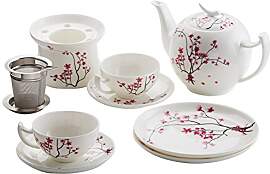 TeaLogic 2 Personen Teeservice Cherry Blossom