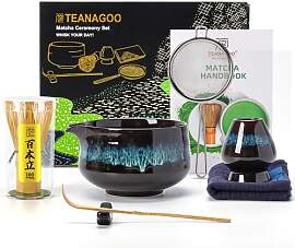 TEANAGOO Matcha-Schneebesen, 7-teiliges
