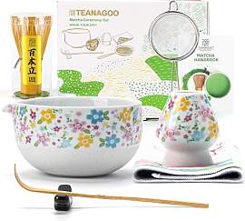 TEANAGOO Matcha Schneebesen Set,7 Stück Matcha