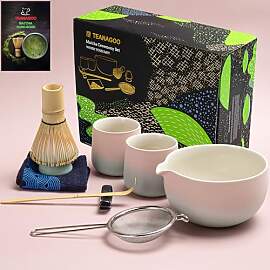 TEANAGOO Matcha Set Matcha Schneebesen Matcha