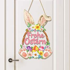 TECHEEL Türkranz Ostern,Ostertürkranz Osterkranz 