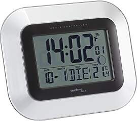 Technoline Funkwanduhr WS8005 – Digitale Wanduhr 
