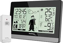 Technoline WS9612 Wetterstation schwarz/weiß mit