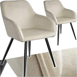 tectake® 2er Set Esszimmer Stuhl,