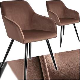 tectake® 2er Set Esszimmer Stuhl,