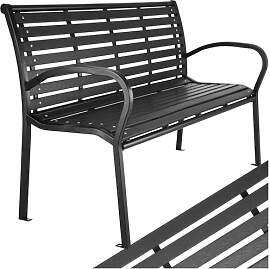 tectake® 3-Sitzer Gartenbank, Premium Garten