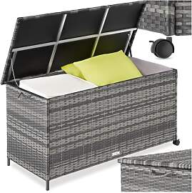 tectake® Auflagenbox 253 l, 116 x 54 x 64 cm, 2
