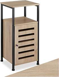 tectake® Beistellschrank schmal, Nachttisch