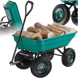 tectake® Bollerwagen, Handwagen, Transporter mit