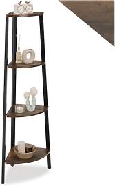 tectake® Eckregal, Industrial Wohnzimmer Möbel,