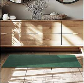 tectake® Flauschiger Kurzflor Teppich, waschbar,