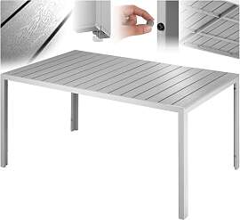 tectake® Gartentisch, Outdoor Esstisch,