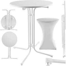 tectake® Gastro Stehtisch klappbar, Bistrotisch