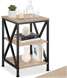 tectake® Industrial Möbel, Beistelltisch Holz