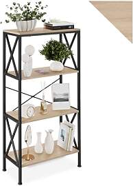 tectake® Industrial Regal mit 4 Ebenen, 61,5 x